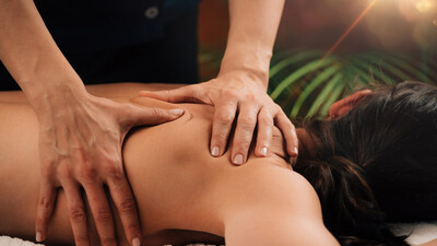 Joint and tissue mobilization to a R scapula and shoulder