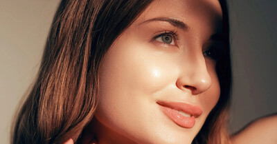 woman with healthy skin